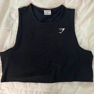 Cropped Gymshark tank top size M